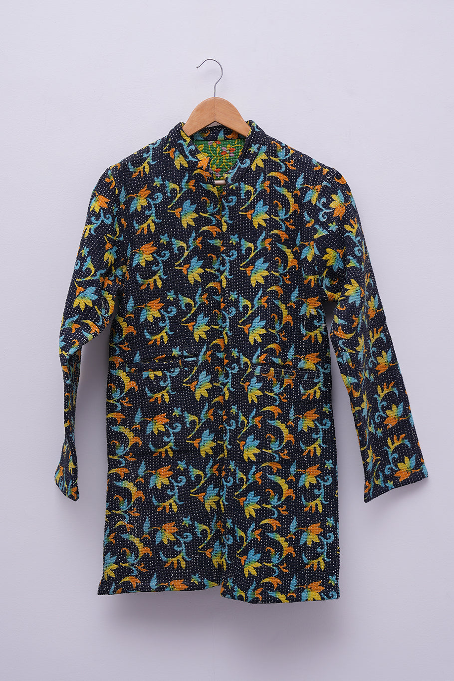 Vintage Cotton Kantha Jacket – Tulsi Online