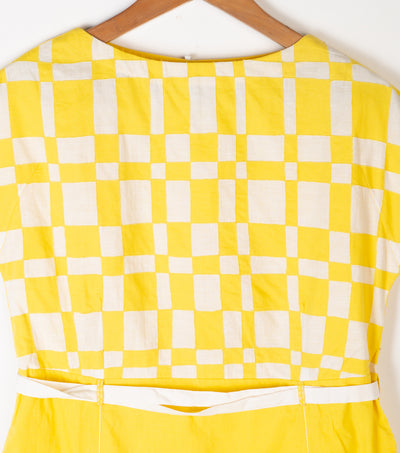 Yellow cotton tunic