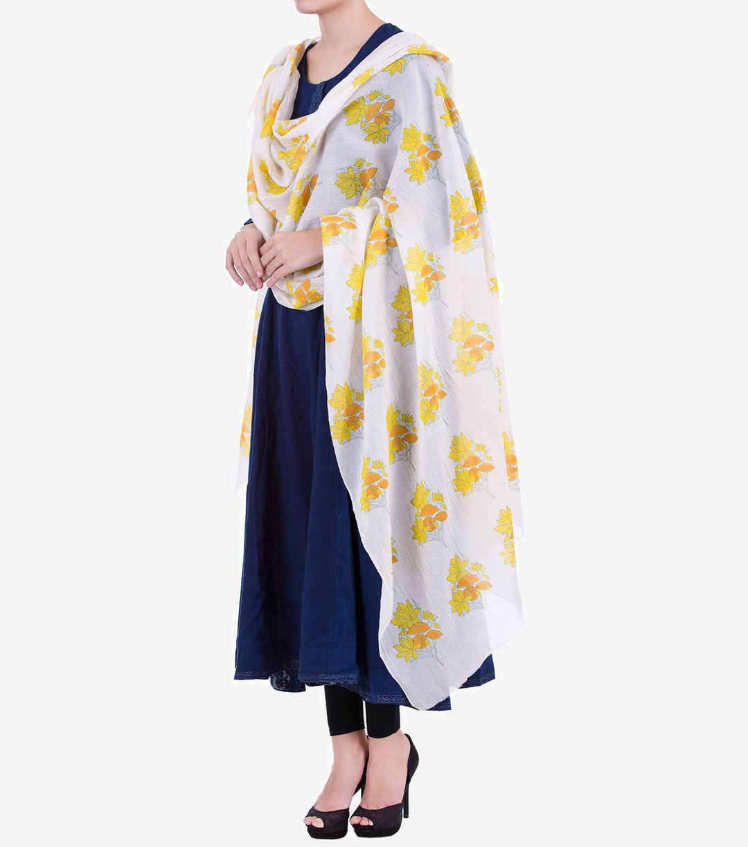 Printed Chanderi Dupatta