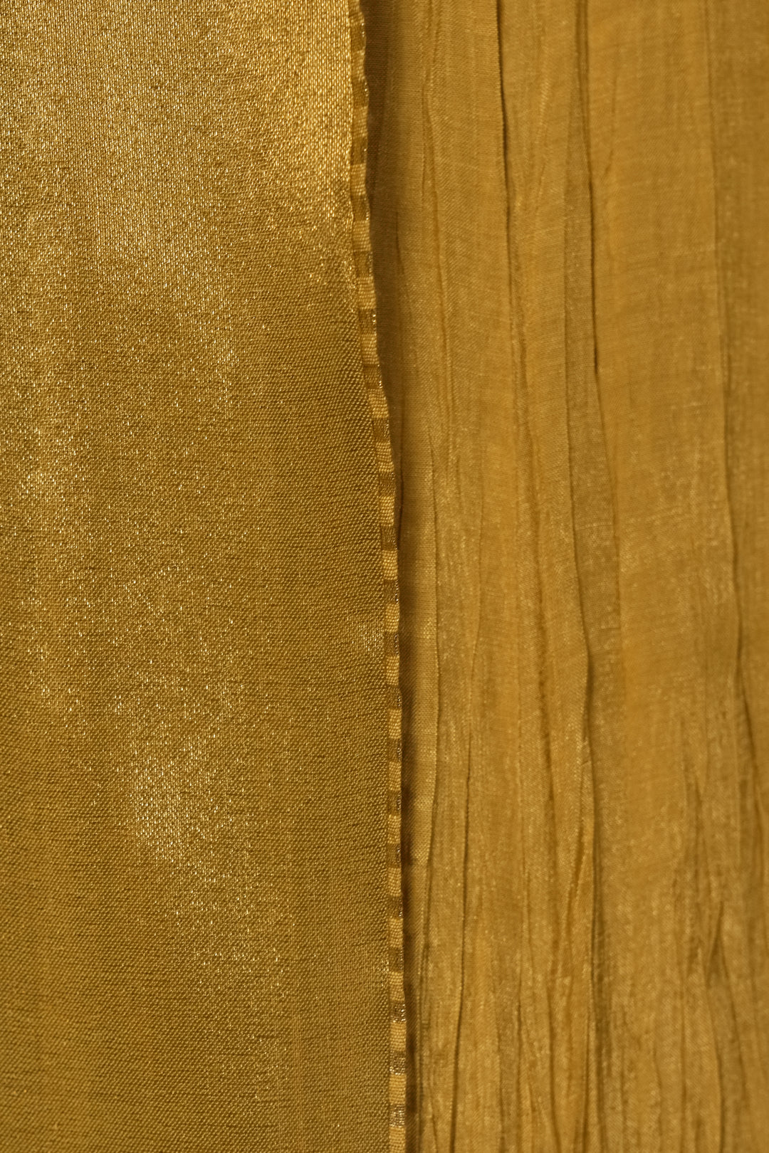 Mustard Tissue Jacket with Cotton Slip