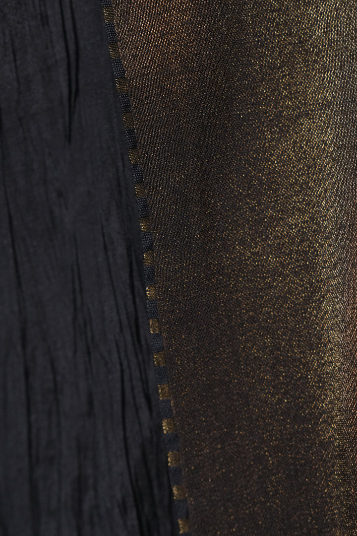 Navy Tissue Jacket with Cotton Slip