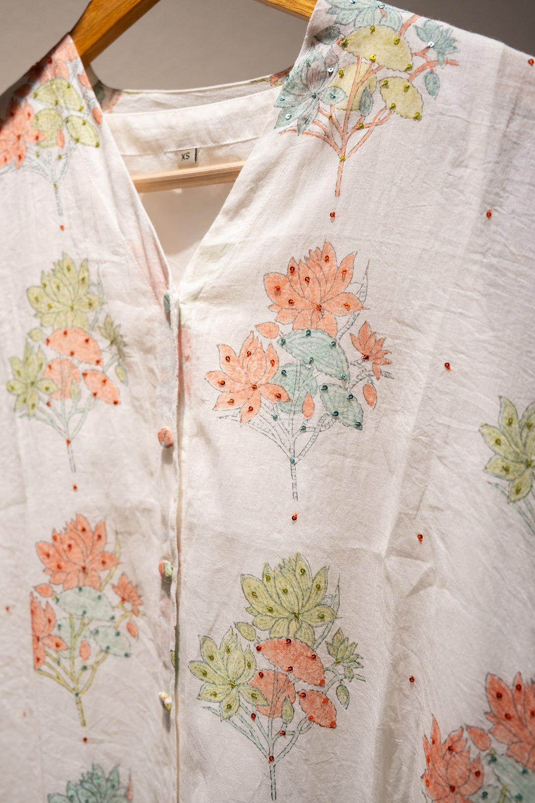Floral Cotton Printed Shirt