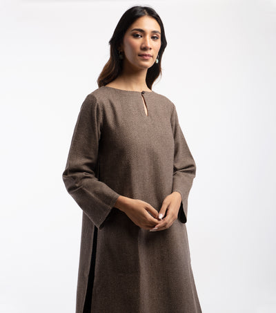 Choco Wool Tunic