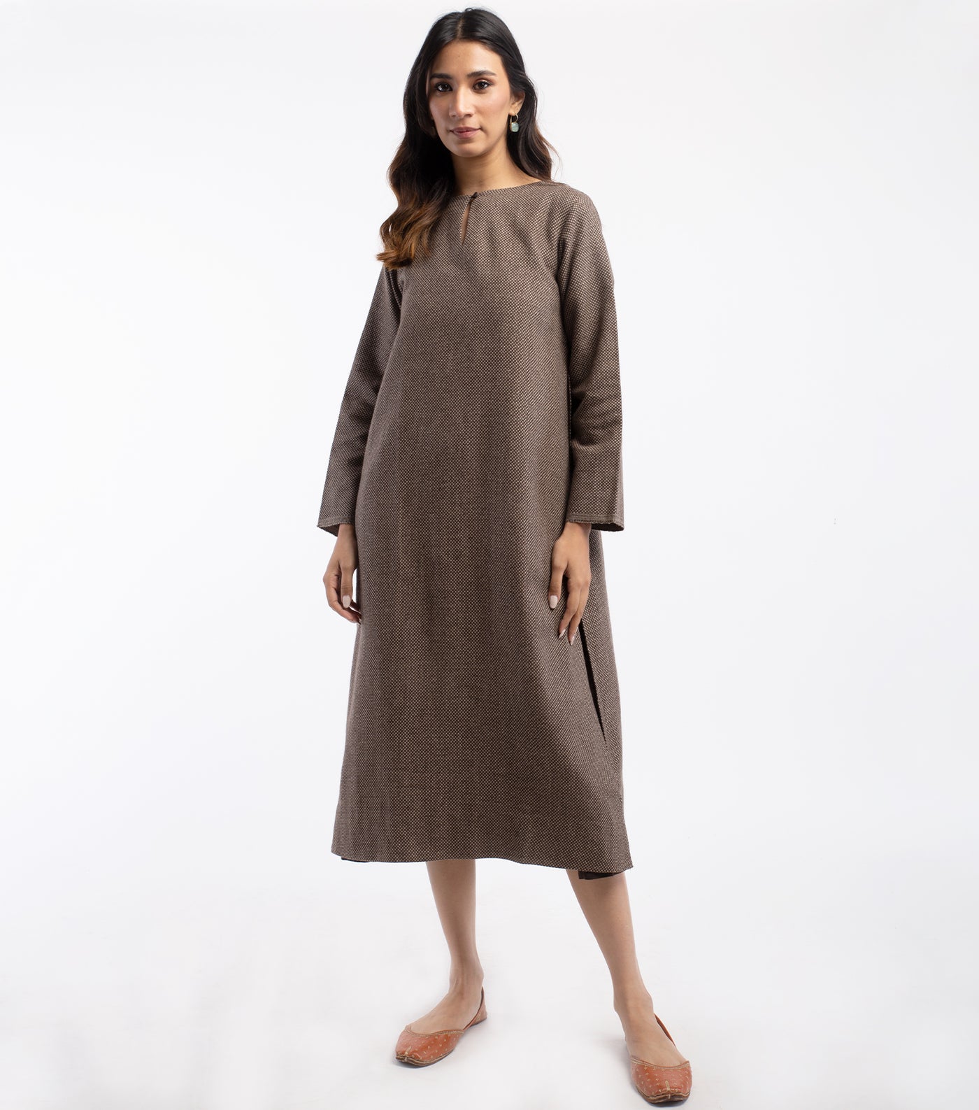 Choco Wool Tunic