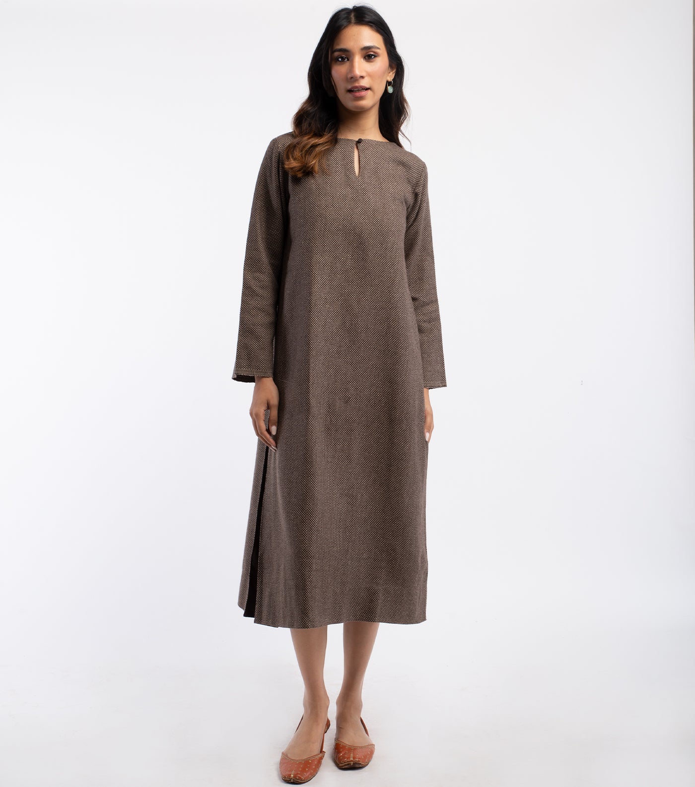 Choco Wool Tunic