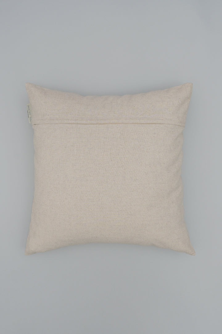 Embroidered Tree Motif Cushion Cover