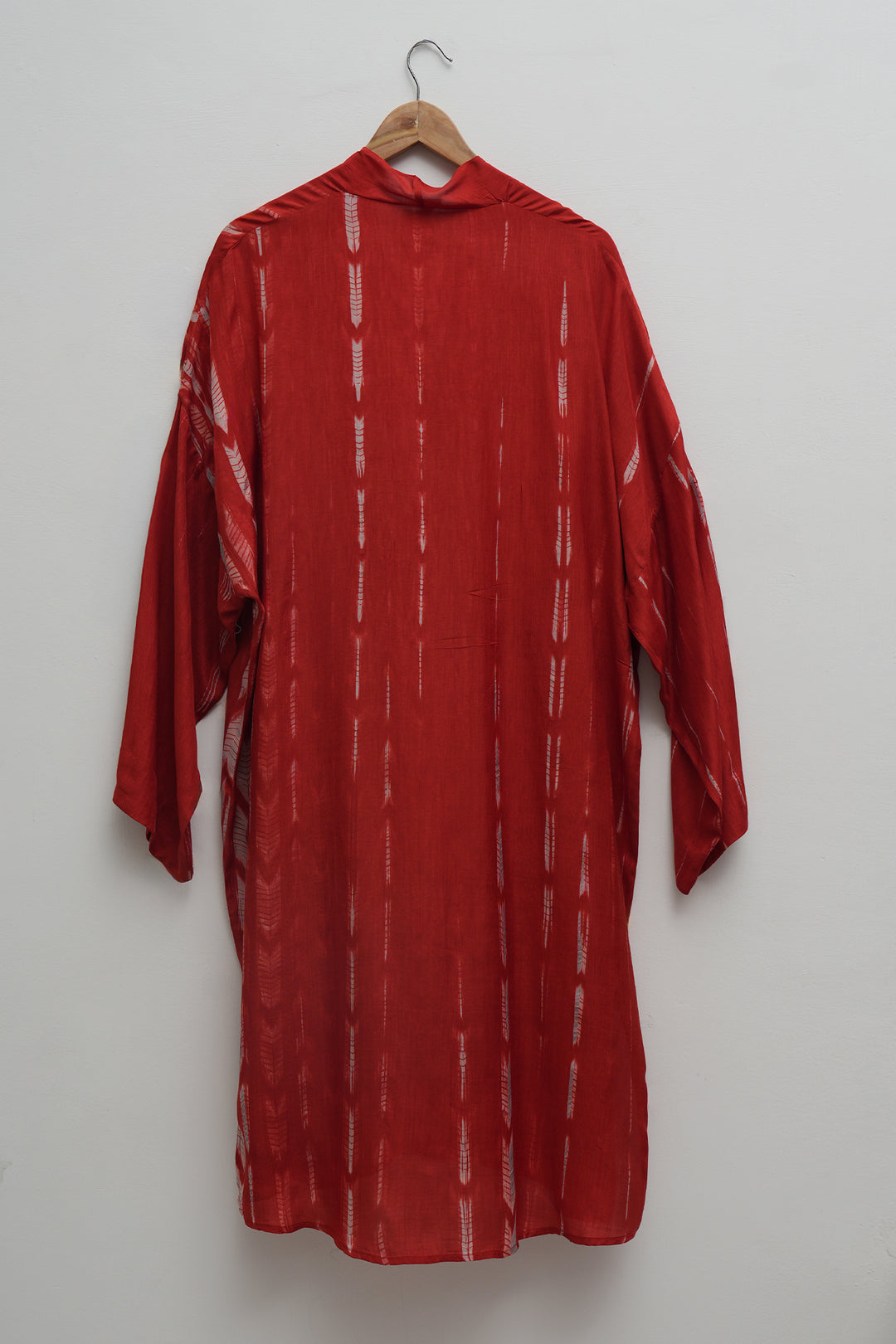 Saffron Shibori Cotton Silk Tunic