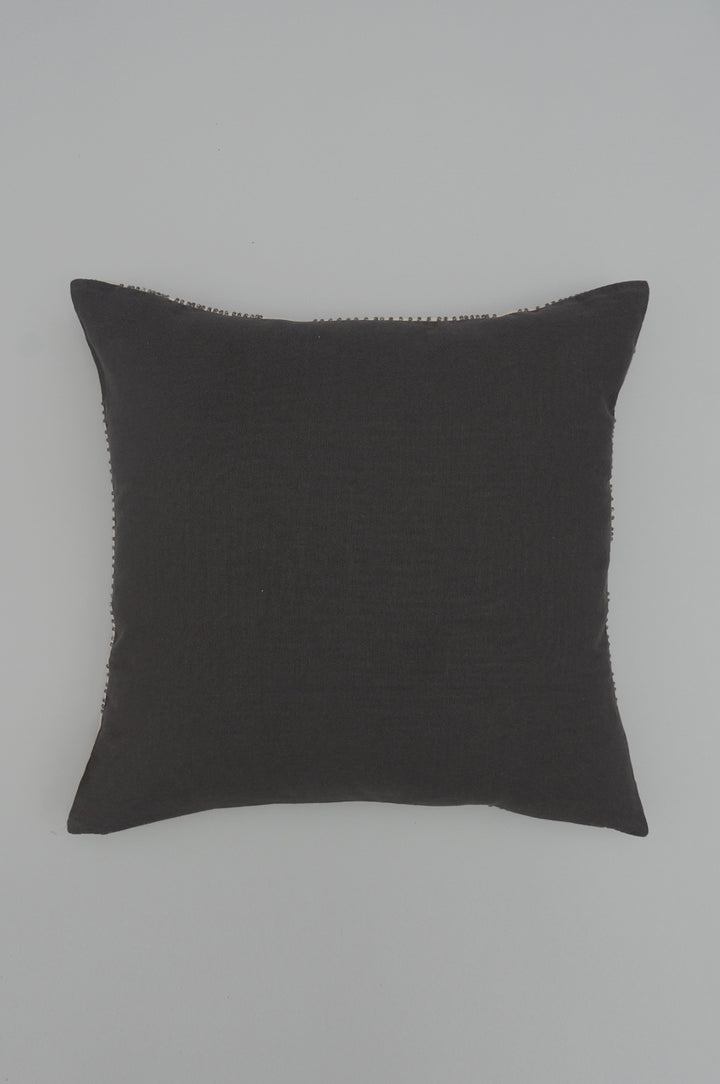Linear Embroidered Cushion Cover