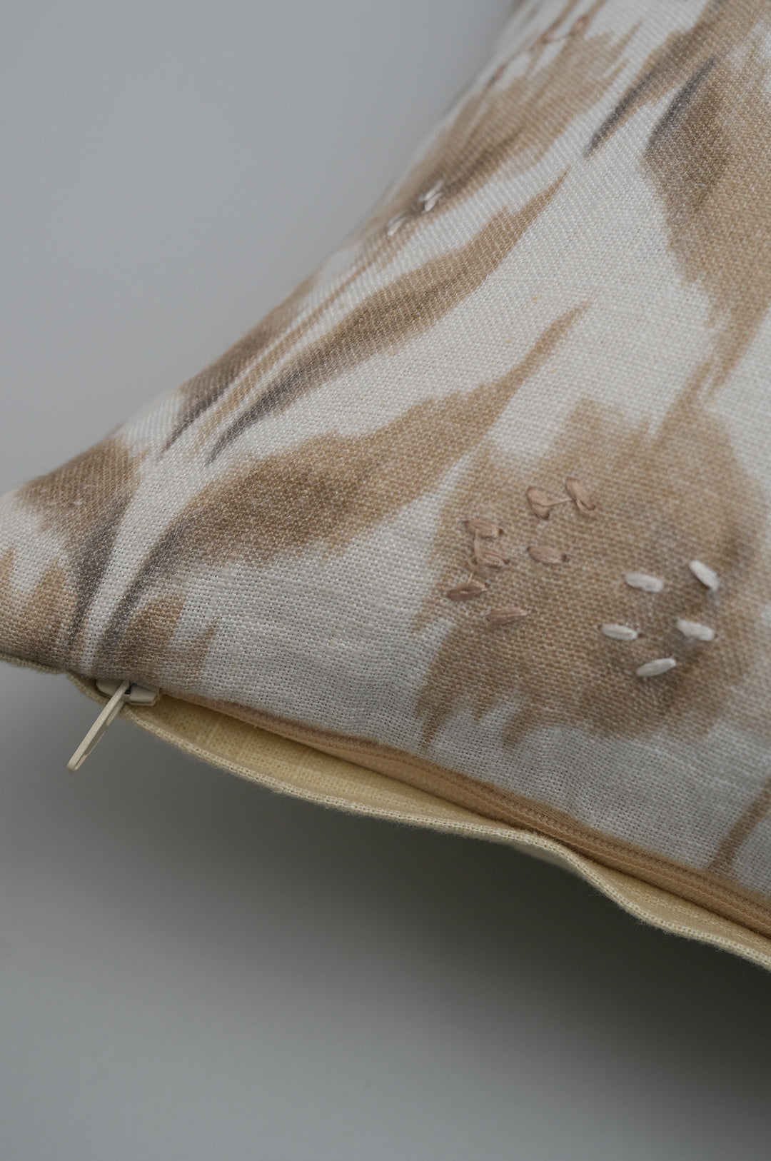 Sand Dune Embroidered Cushion Cover