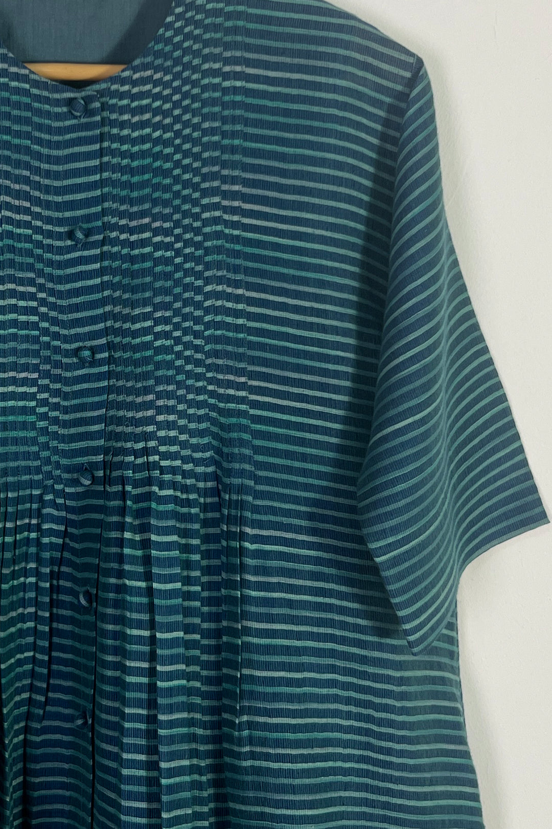 Blue Cotton Kurta with Slip