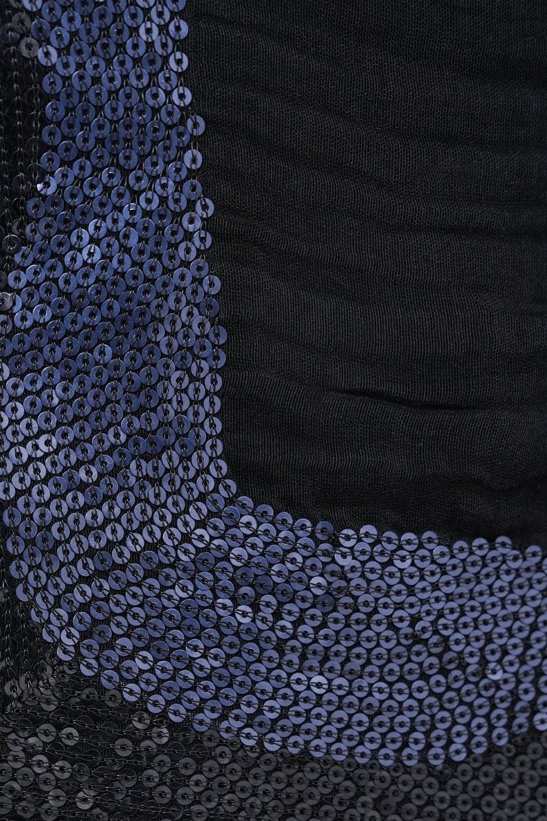 Black Hand Embroidered Chanderi Saree