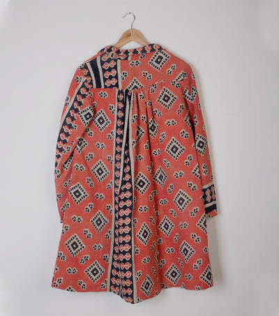 Pink Vintage Cotton Kantha Jacket