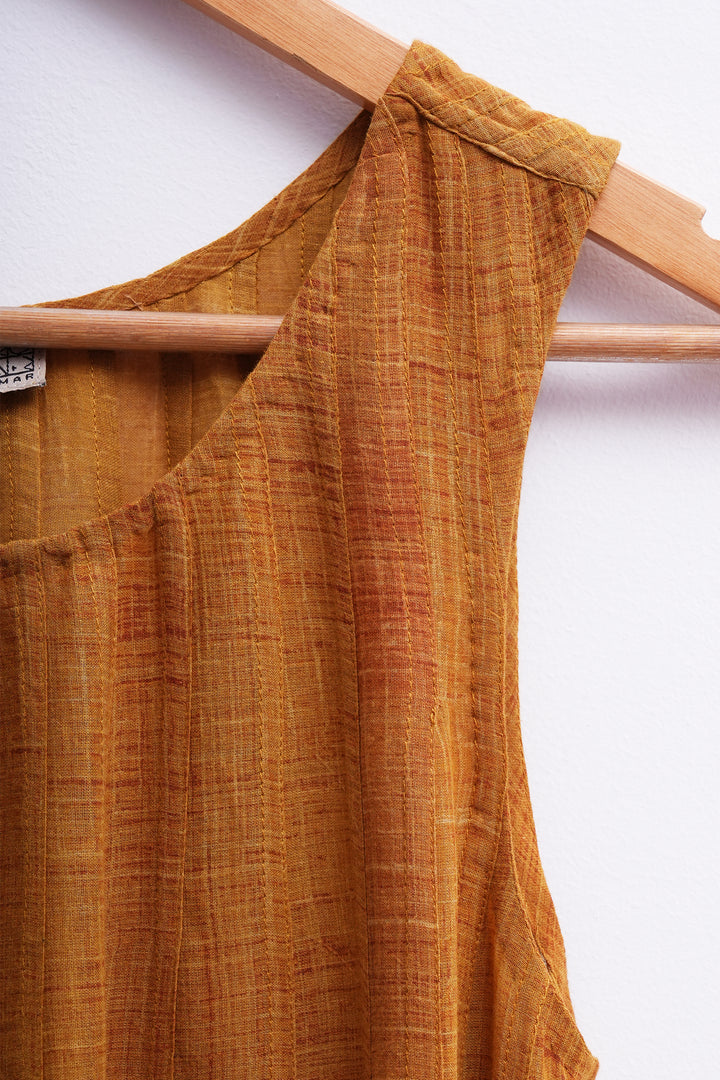 Mustard Yellow Cotton Tunic