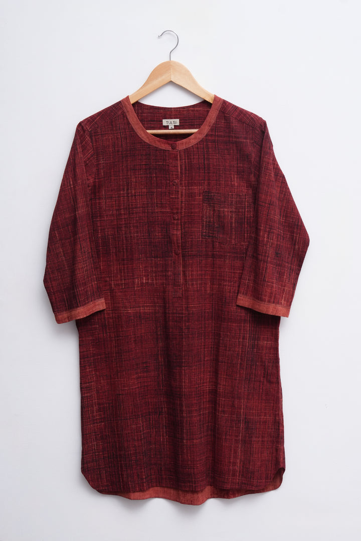 Rust Cotton Tunic