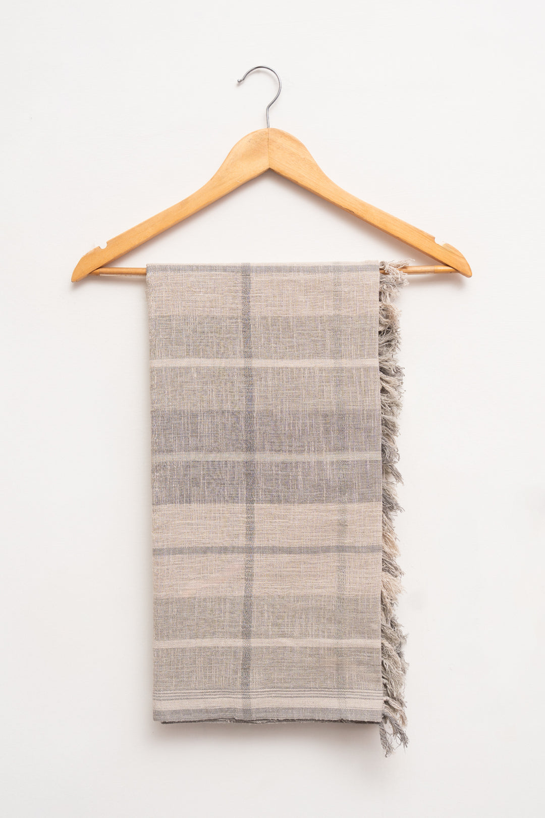 Handwoven Checked Cotton Towel