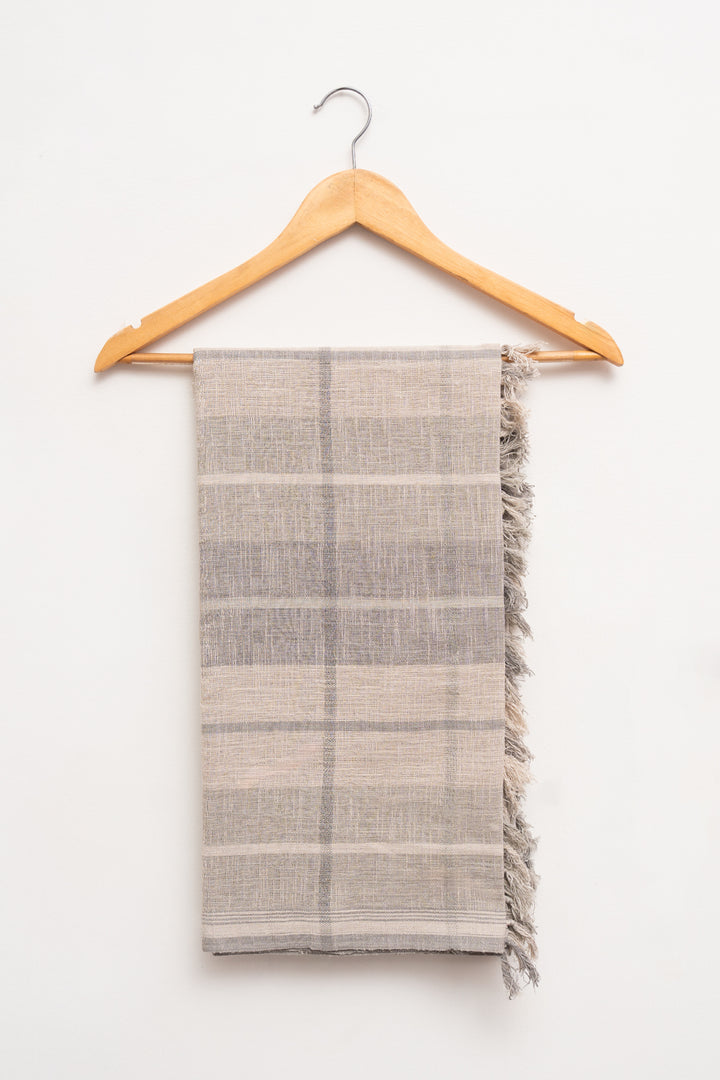 Handwoven Checked Cotton Towel