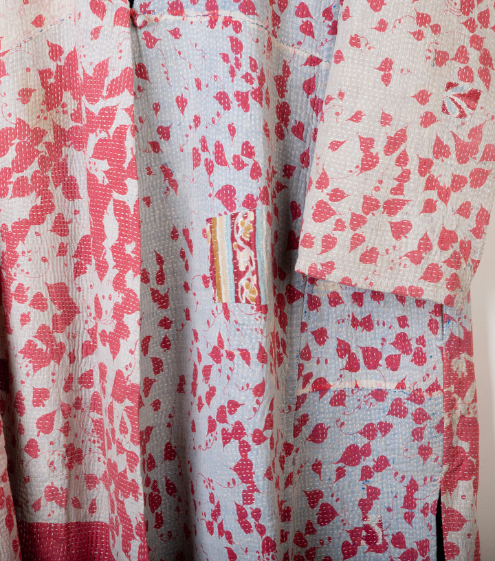 Multi Color Vintage Cotton Kantha Jacket