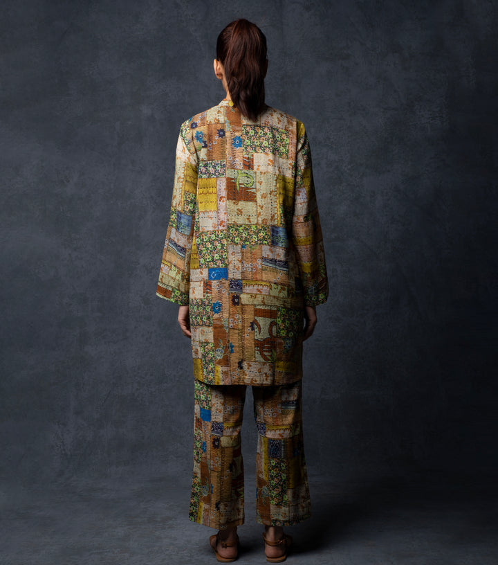Multicolor Printed Cotton Co-Ord Set