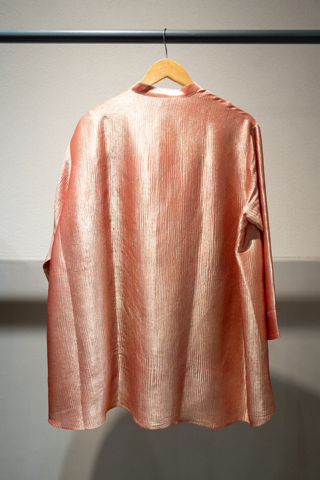 Red Silk Shirt