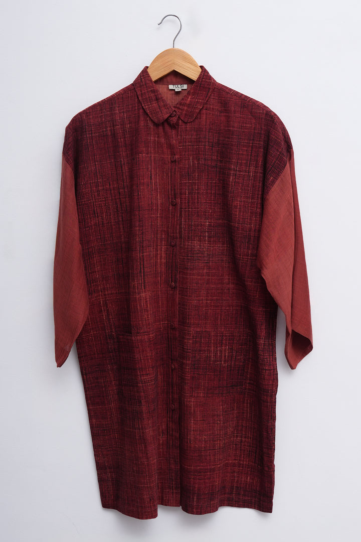 Rust Cotton Shirt