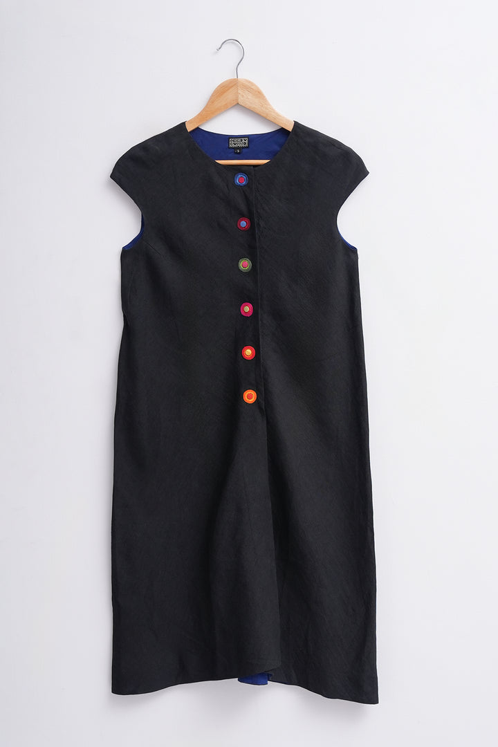 Black Linen Tunic