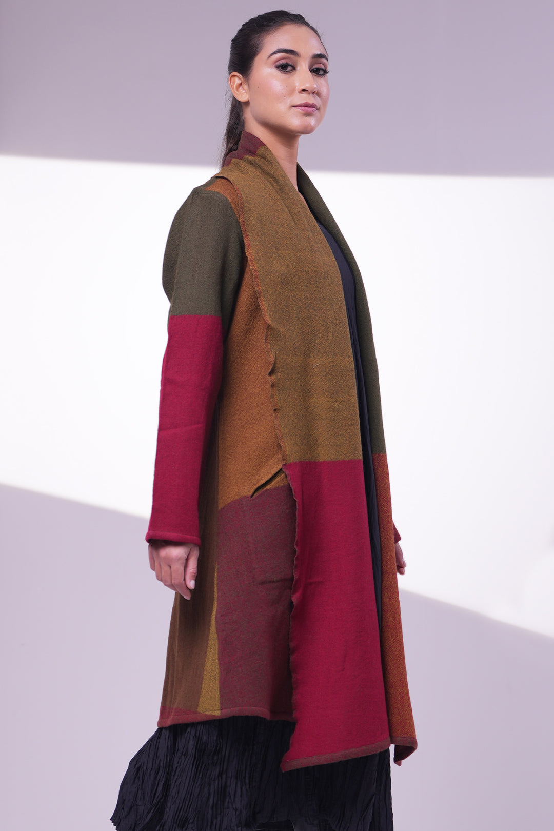 Multiple Color Jackets Multi Color Wool Jacket – Tulsi Online