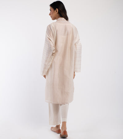 Natural Chanderi Tunic