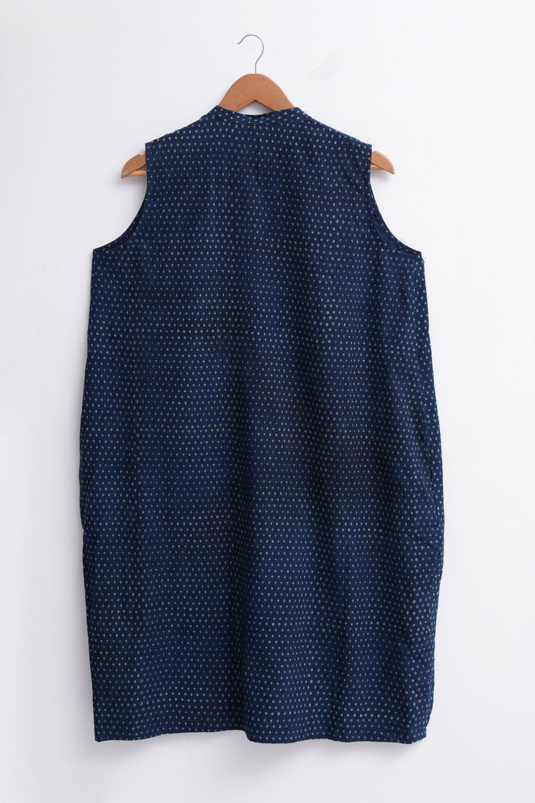 Blue Cotton Printed Tunic