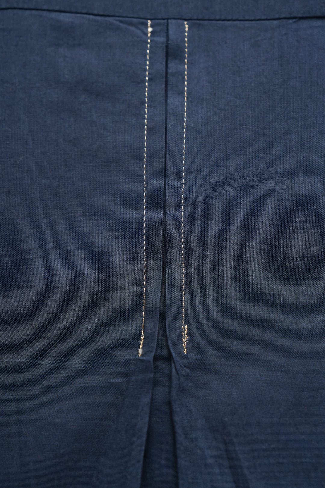 Navy Cotton Kurta