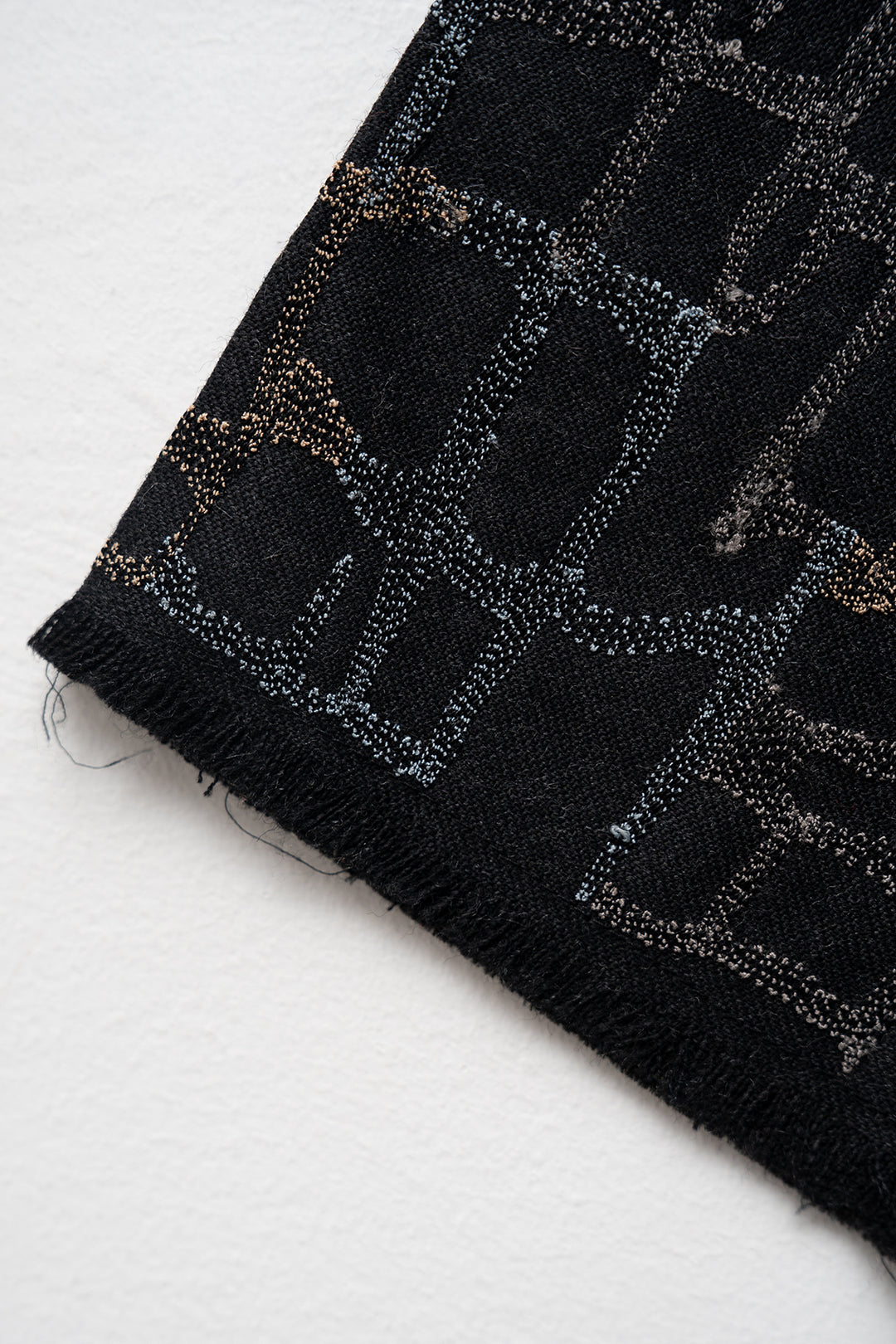 Charcoal Black Wool Kurta