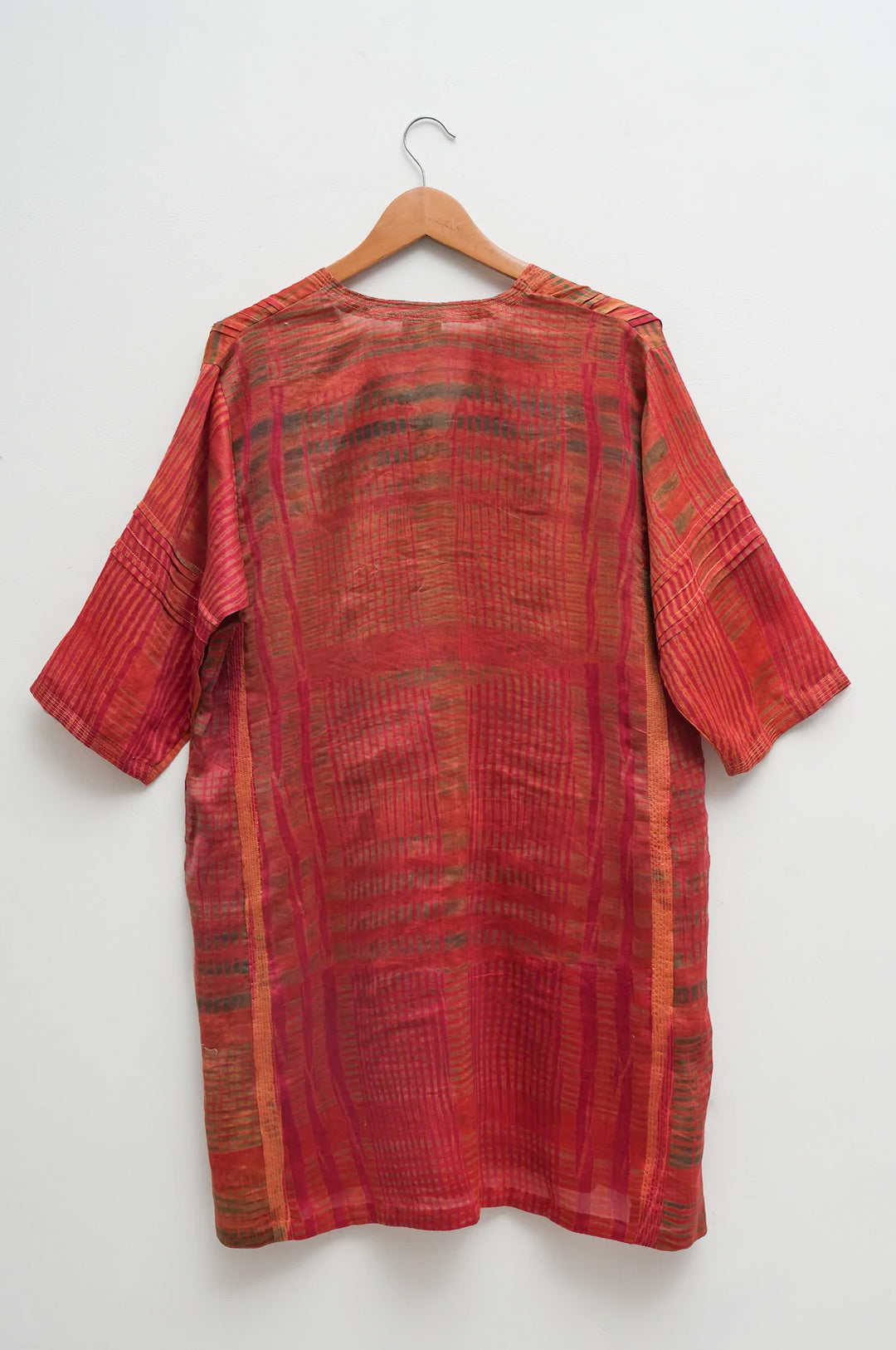 Rust Red Shibori Co-ord Set