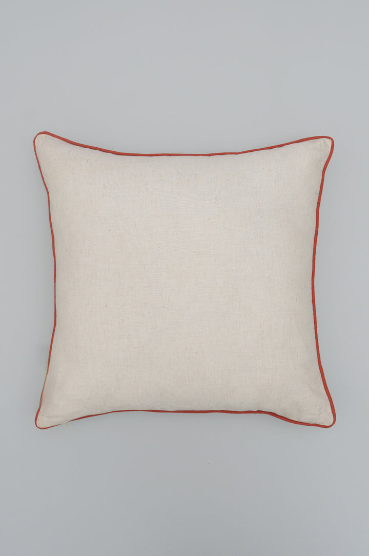 Woodland Turkey Embroidered Cushion Cover