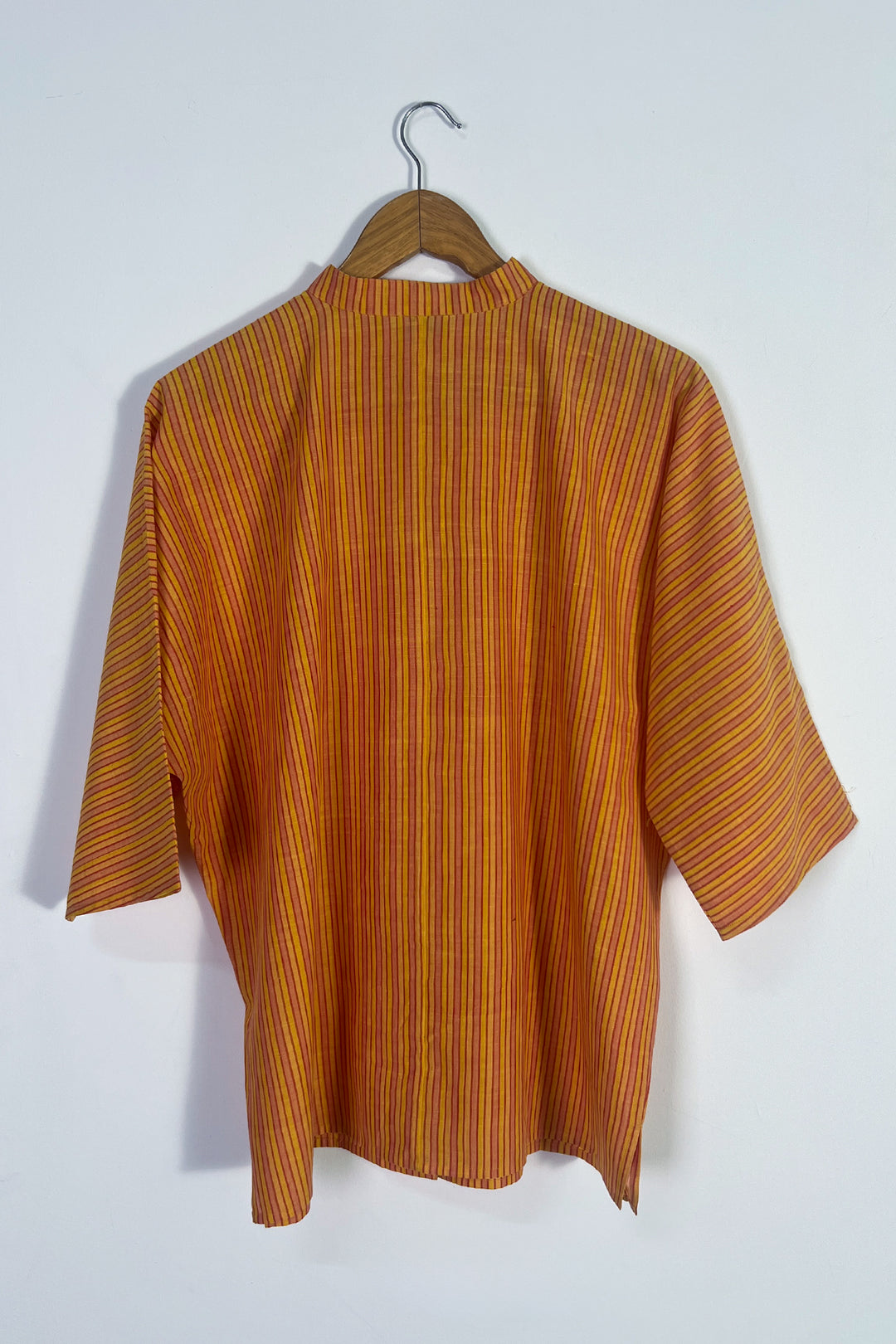 Orange Cotton Shirt