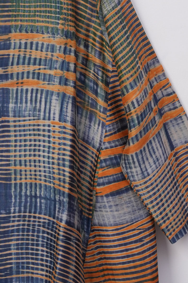 Multicolor Printed Chanderi Shirt