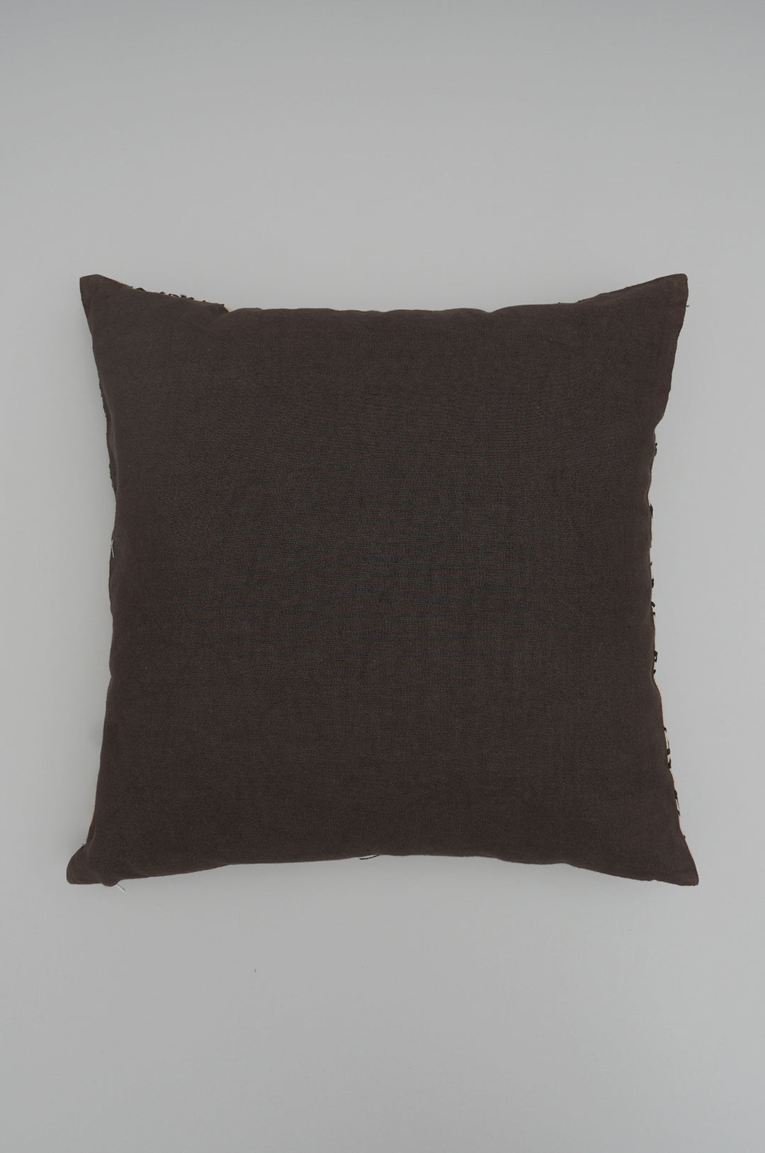 Abstract Loop Embroidered Cushion Cover