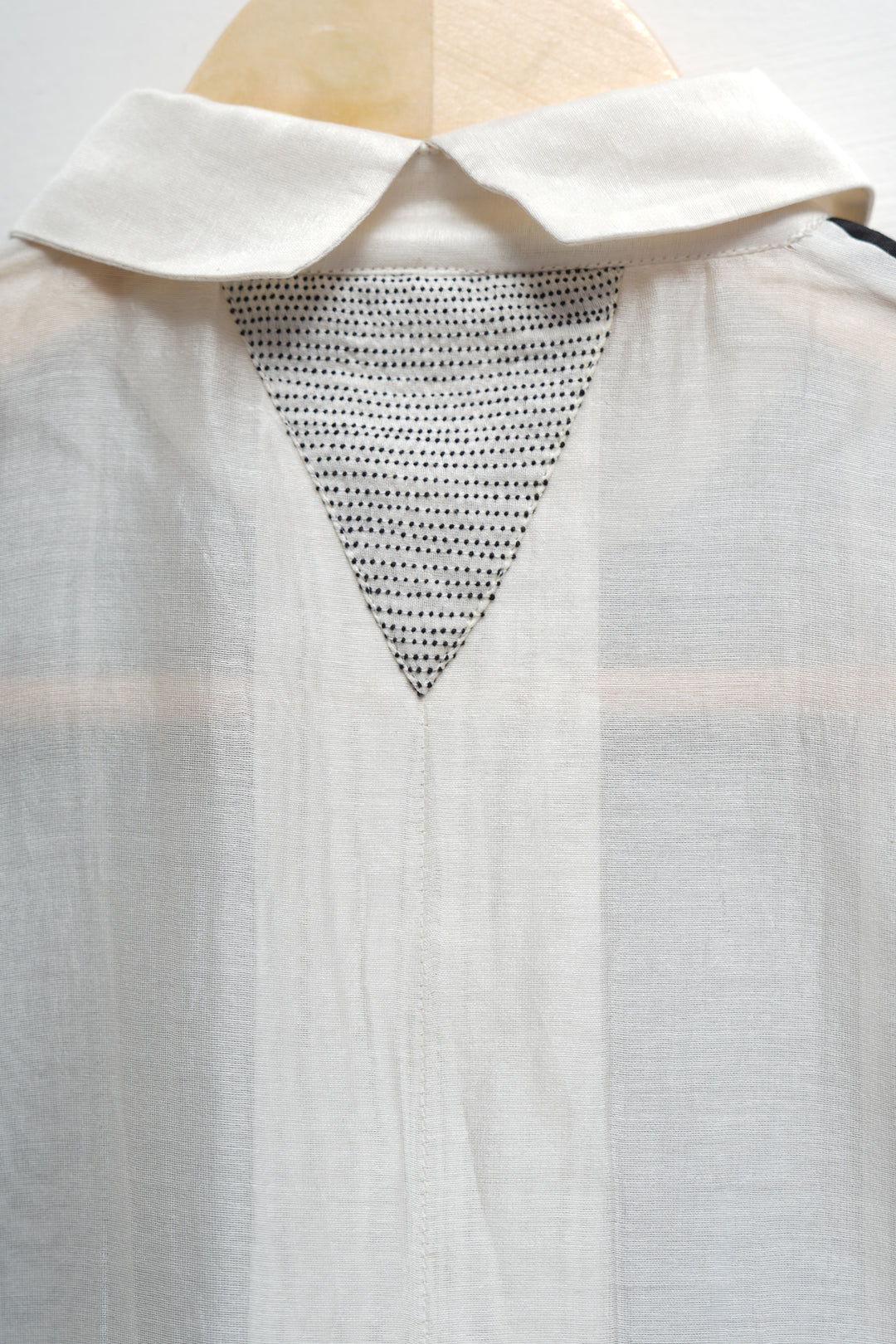 Origami Natural Black & White Shirt Set