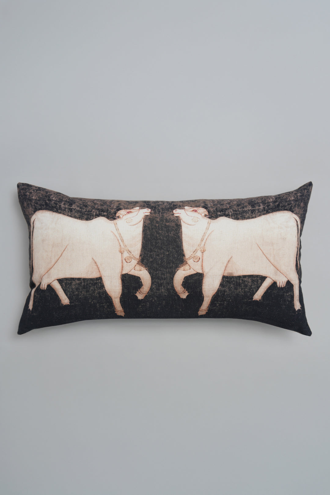 Cow Printed Cotton Cushion Cover