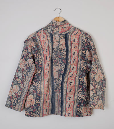 Multi Color Vintage Cotton Kantha Jacket