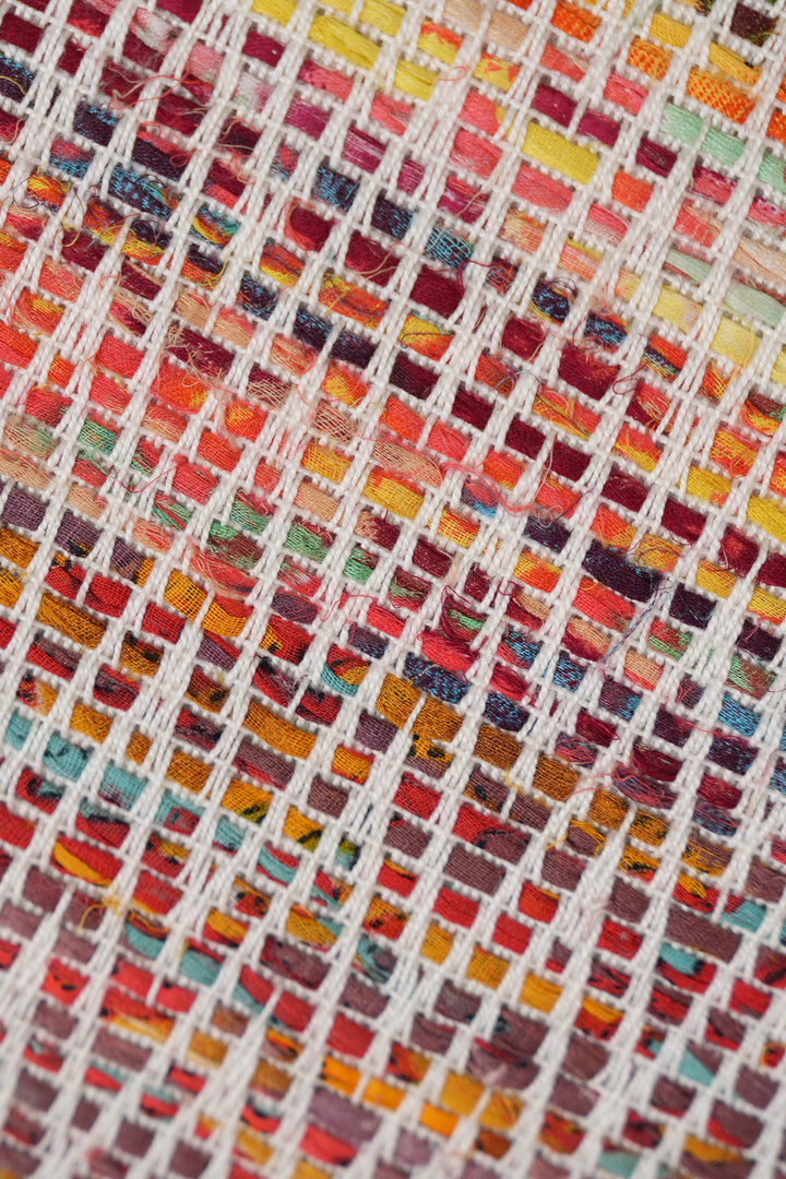 Multi Color Embroidered Cushion Cover