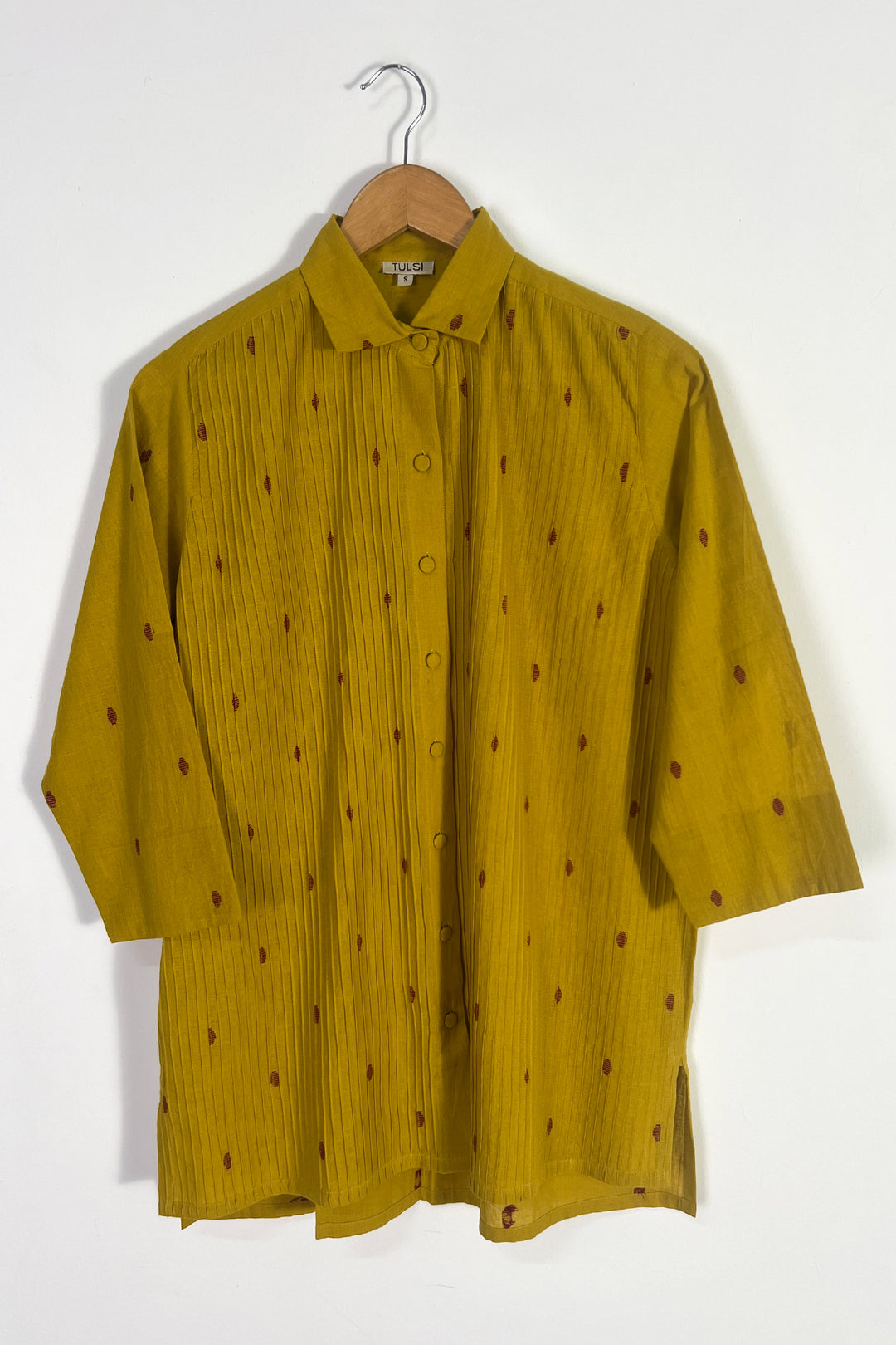Mustard Cotton Shirt