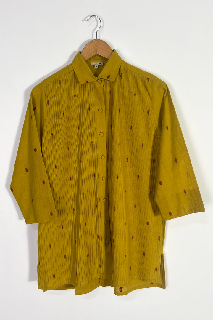 Mustard Cotton Shirt