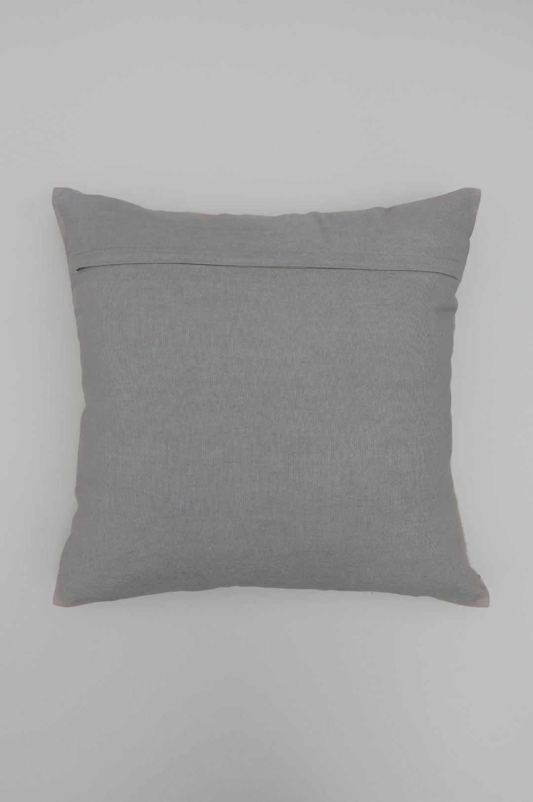 Crane Embroidered Cushion Cover