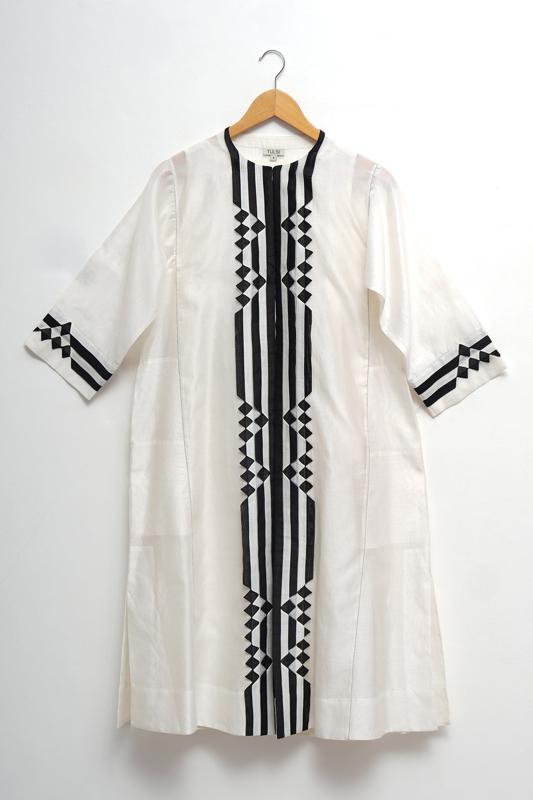 Origami Natural Pleated Cape Set