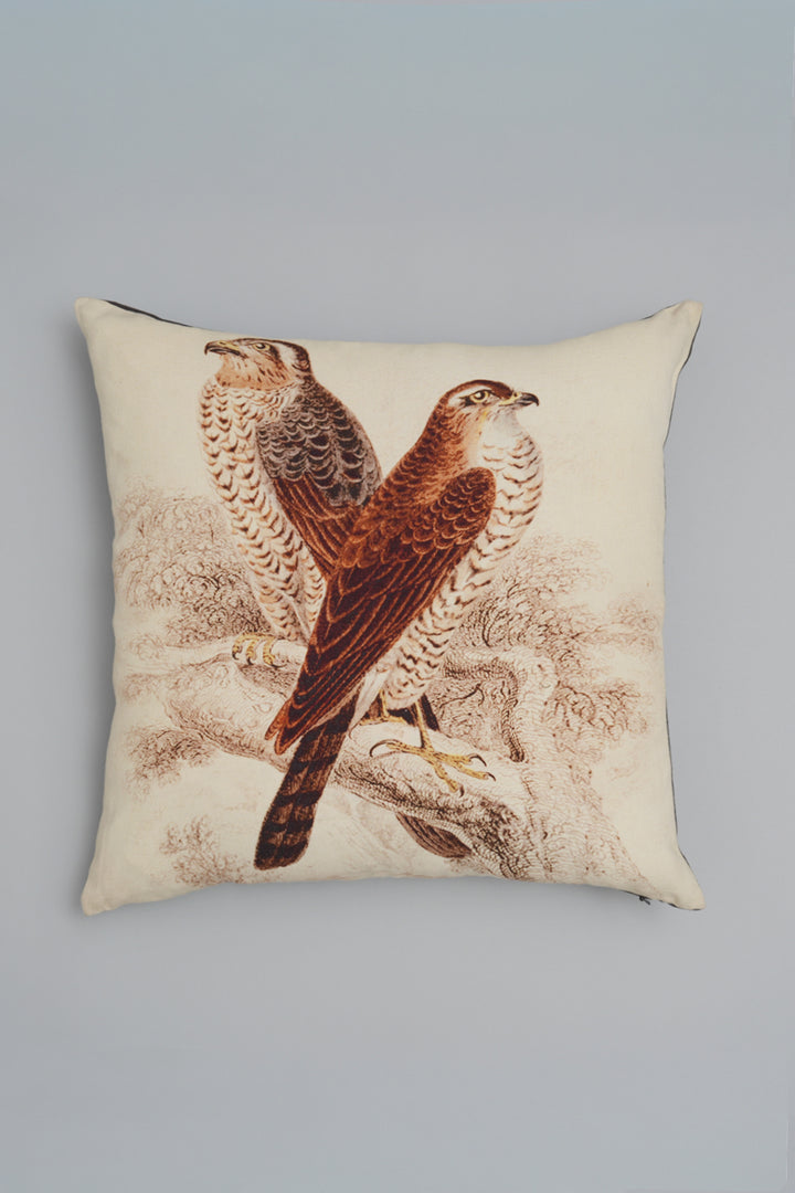 Bird Printed Cushion Cover