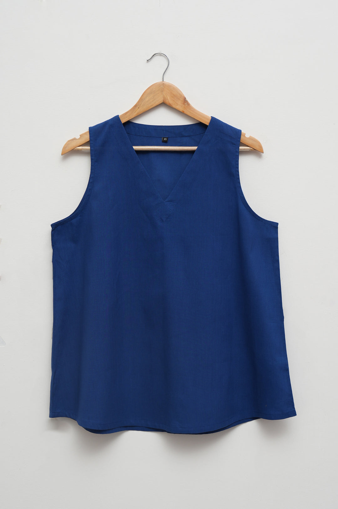 Indigo Pebble Cotton Shirt
