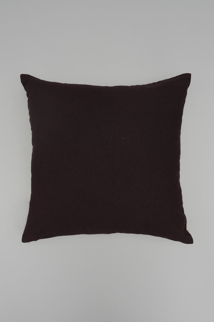 Abstract Geometry Embroidered Cushion Cover