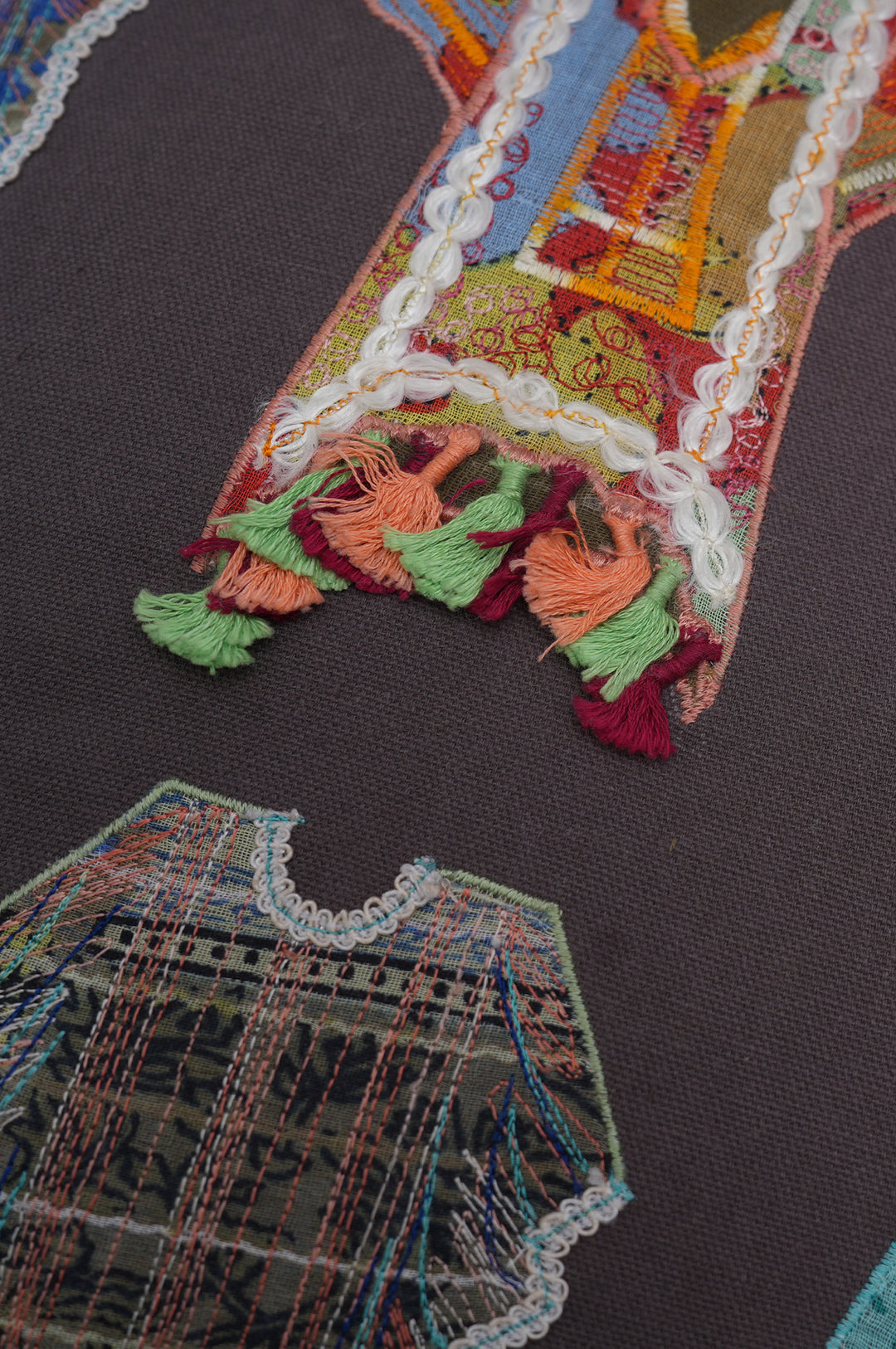 Artisan Attire Embroidered Cushion Cover