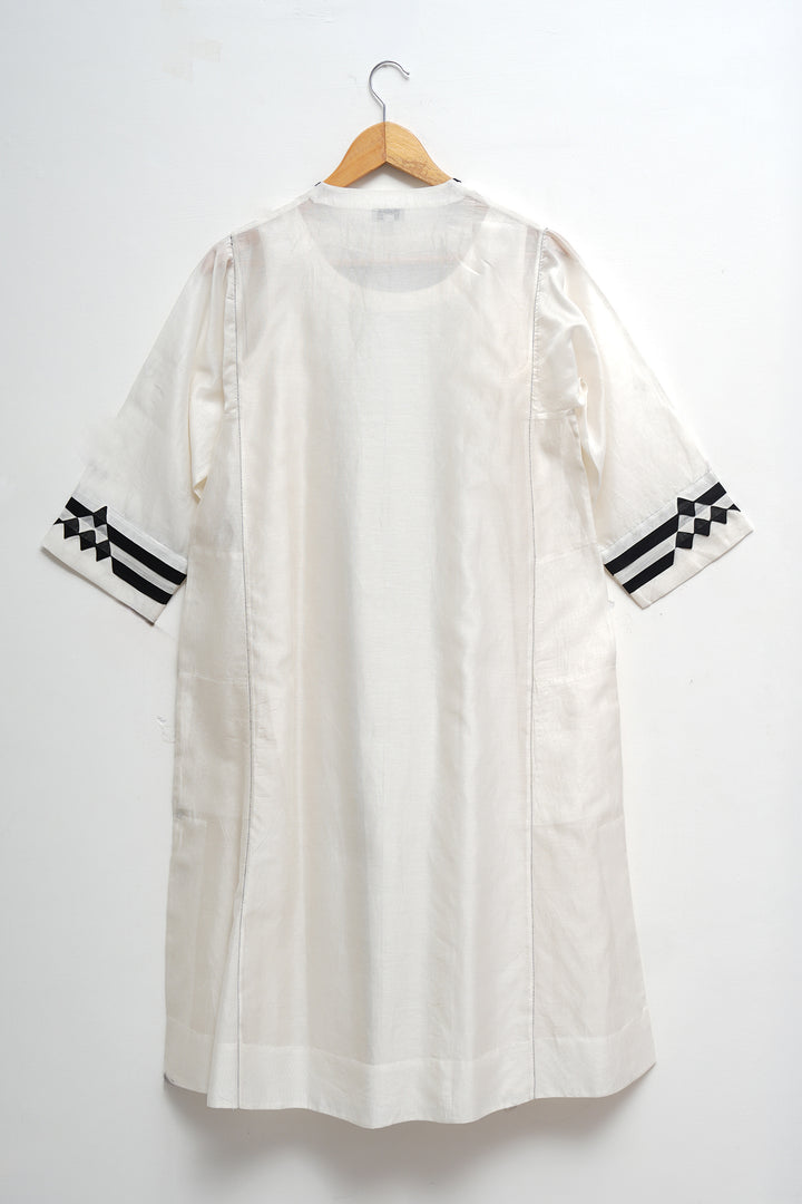 Origami Natural Pleated Cape Set