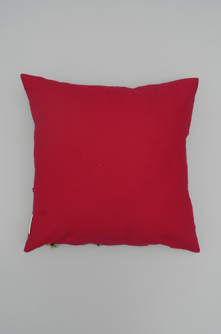 Artisan Attire Embroidered Cushion Cover