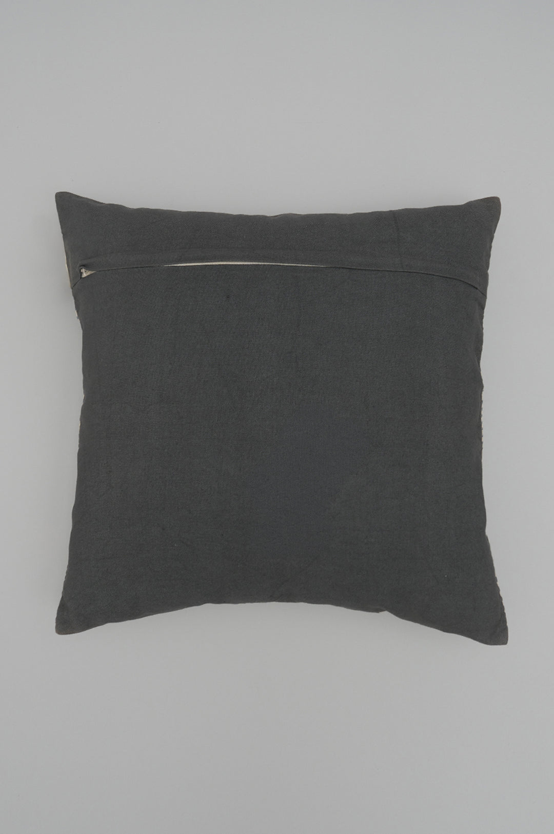 Blue Chevron Embroidered Cushion Cover